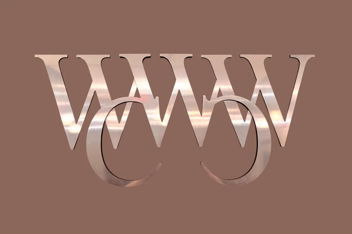 WCWCW logo displayed on the office wall